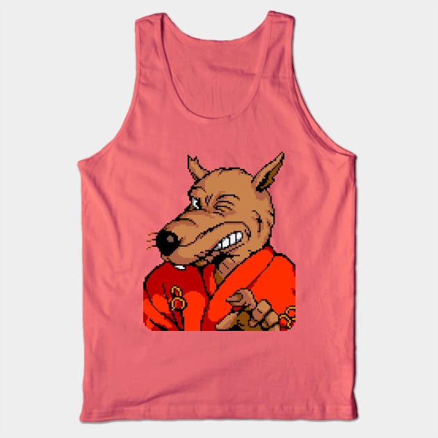 Rat Sensei Tank Top by winsarcade